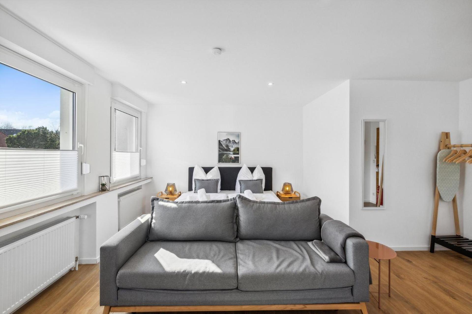 Citychalet-Uni- Boxspringbett Kueche-Ruhig-Parkplatz Бохум Экстерьер фото